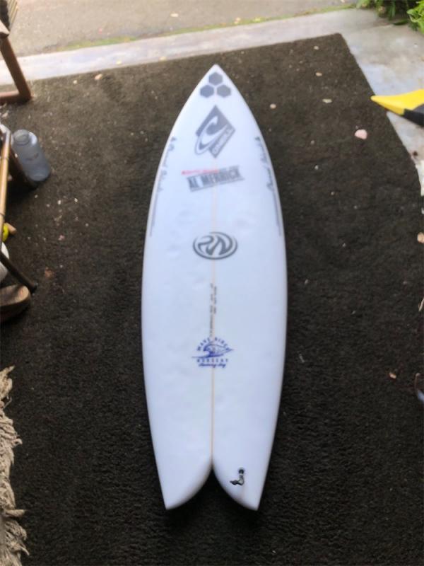 5'6 Al merrick fish beard Santa Cruz - BoardRecycler - Buy and