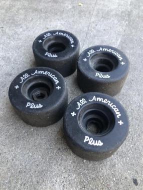 Vintage roller skate wheels