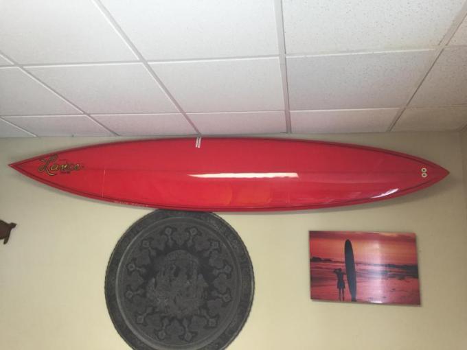 New 9'6" Red Gun, Clark Foam Blank