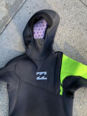 5/4mm billabong furnace wetsuit with hood 