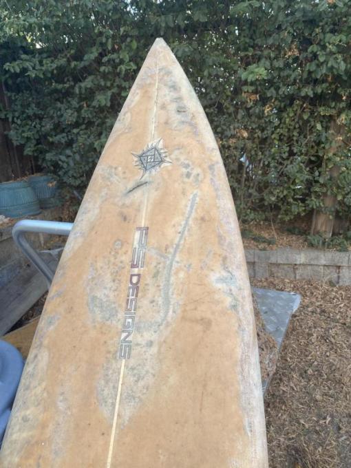 Vintage surfboard