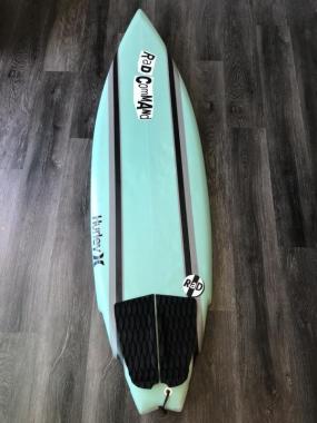 Surfboard 5’9 33 Ltrs A Rare Custom 5 Fin Double Wing Swallow 80’s Schroff & Michael Choate Collabor