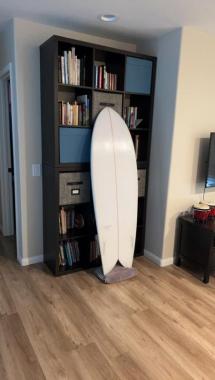 5’7 Custom Fish Surfboard 