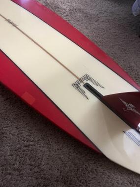 BIG Longboard Made & Signed by "Sammie Sueno"