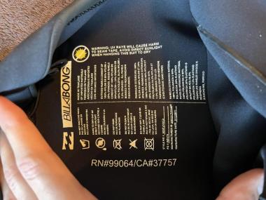 Billabong Drysuit
