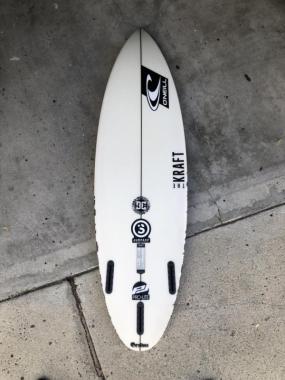 The Kraft grom shortboard