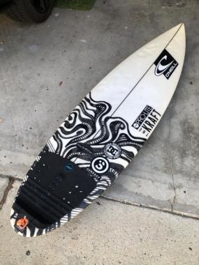 The Kraft grom shortboard