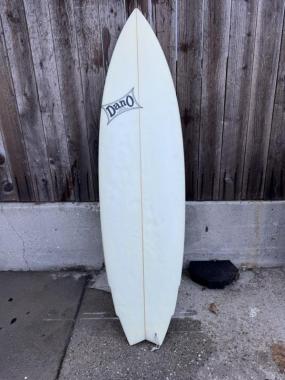 Dano swallowtail 6'0 thruster