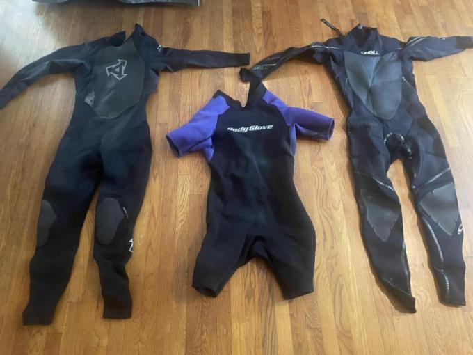 3 Wetsuits - for each Season