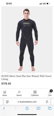 SLINX Men's 5mm size xl