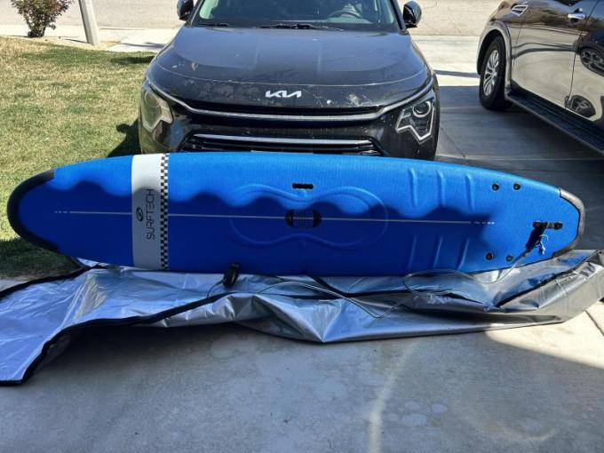 9ft Surftech BlackTip soft top w/ travel bag
